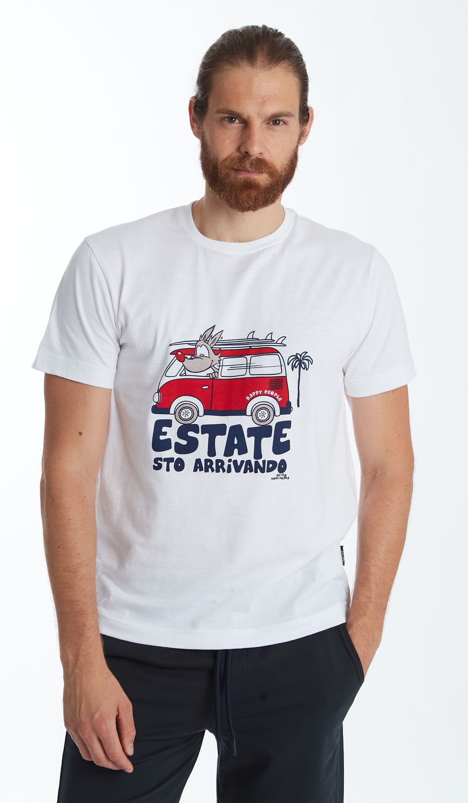 T-Shirt Uomo FANTA TSHIRT 100% CO: Stile e Comfort per il Tuo Look Quotidiano!