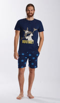 Pigiama Sera MM Uomo HUG ME 100% Cotone: Calore e Comfort per le Tue Notti