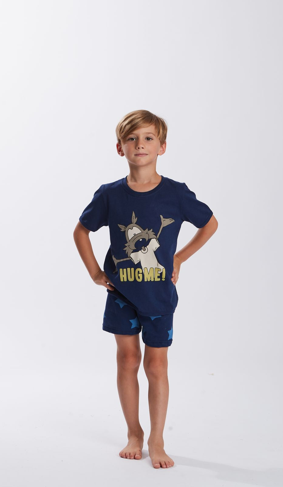 Pigiama Giro MM HUG ME Bimbo 100% Cotone: Abbracci Dolci e Sogni Incantati