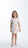 Abito Bimba GOOD LUCK 100% Cotone: Charme e Fortuna in Ogni Piega