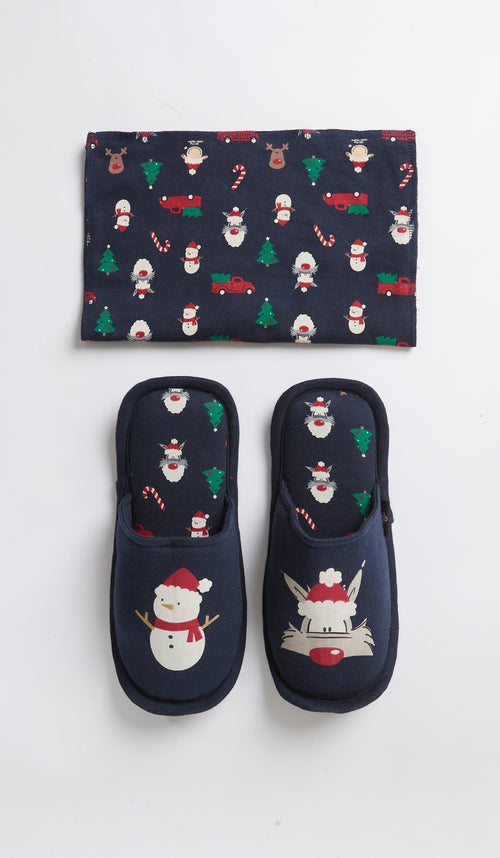 Ciabatte Uomo Prenatale in 100% Cotone per Comfort e Stile