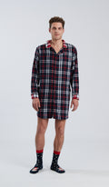 Camicia da Notte Uomo Prenatale in 100% Cotone per Comfort e Stile