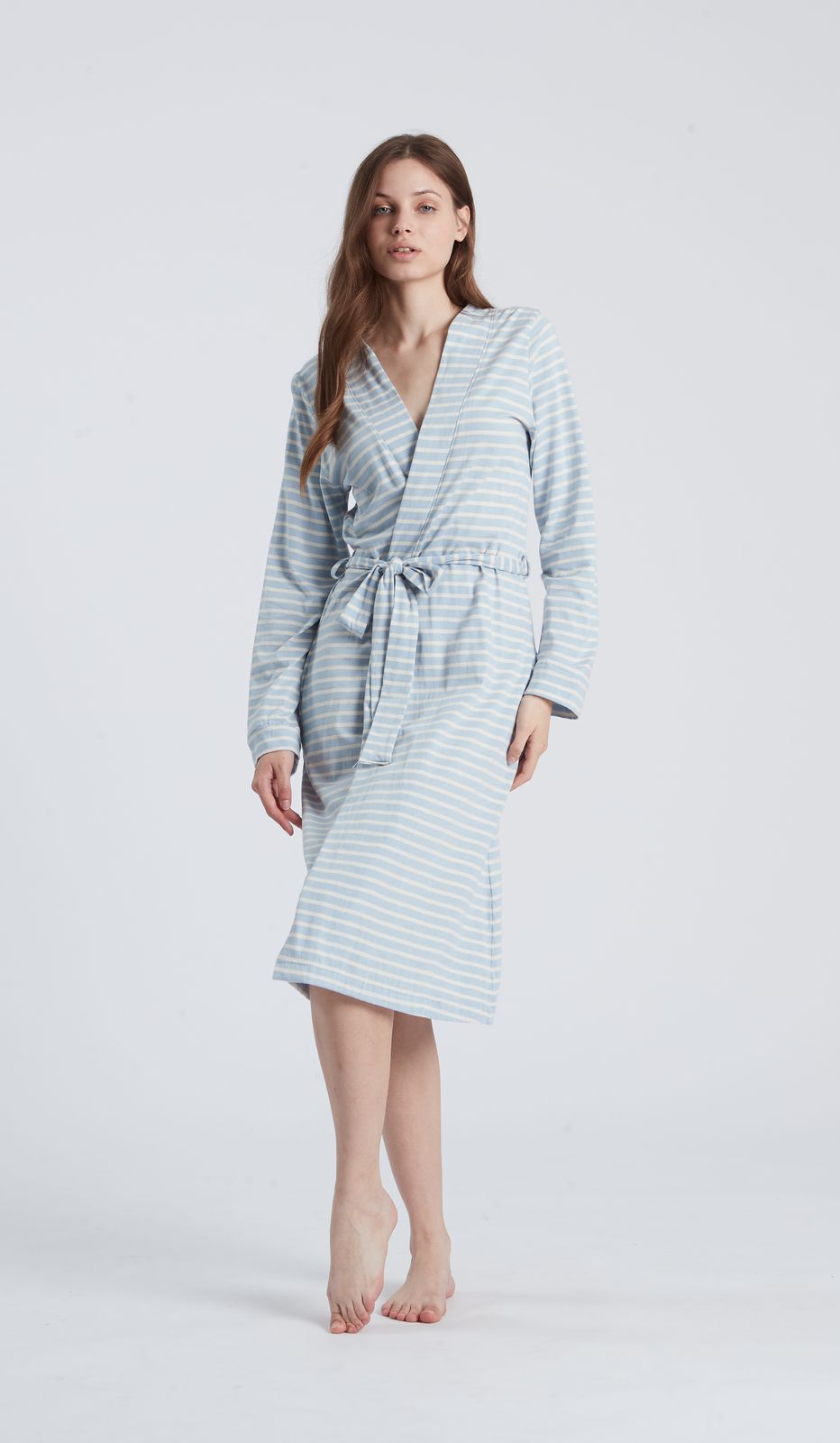 Vestaglia Best Smile in 100% cotone per comfort e stile unici, ideale per rilassarsi a casa con eleganza