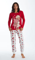 Pigiama Girocollo SAN VALENTINO Donna 100% Cotone: Comfort e Romanticismo
