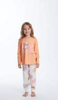 Pigiama Girocollo GOOD LUCK Bimba 100% Cotone: Confort e Fortuna per Sogni d'Oro