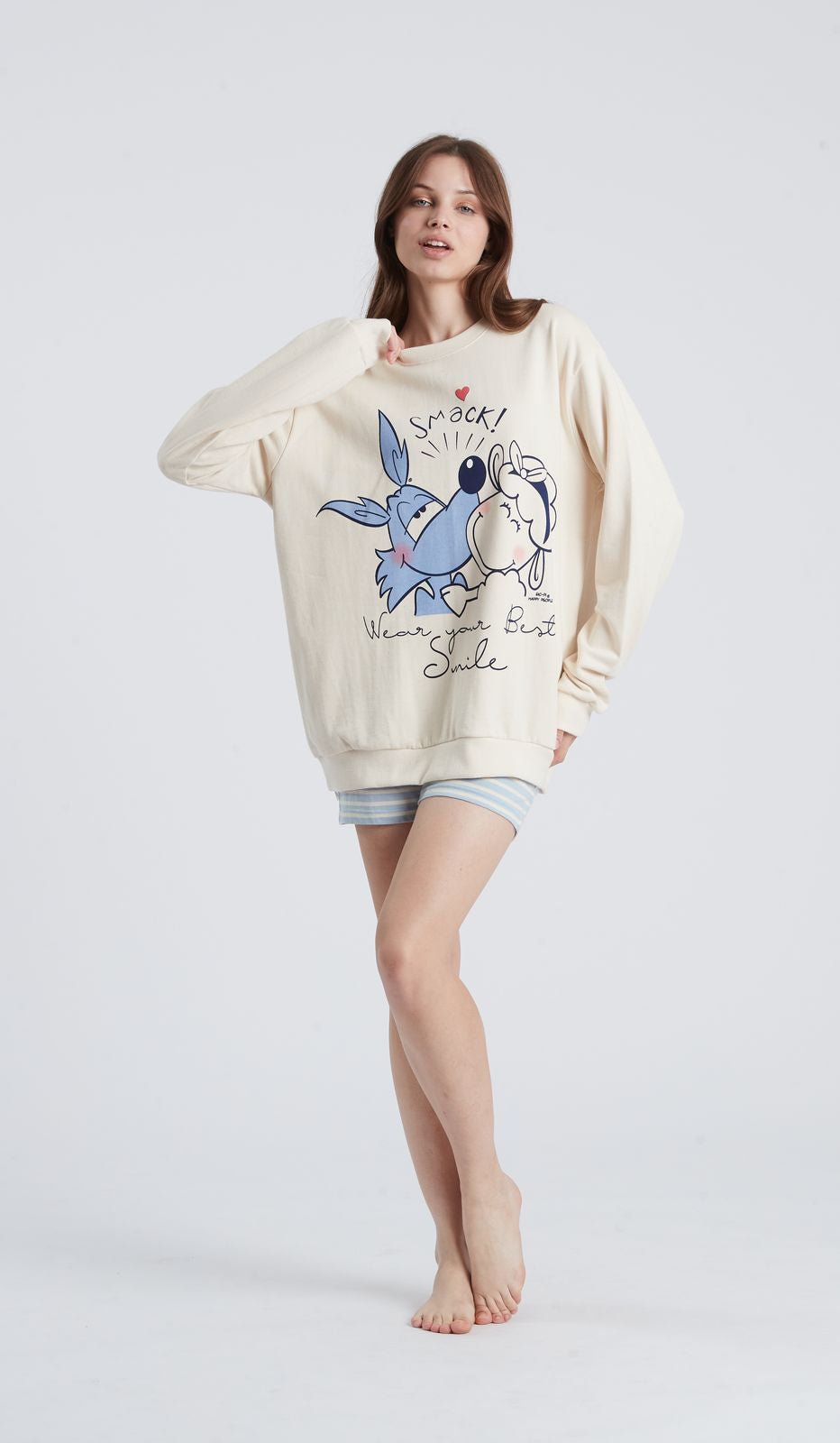 Felpa unisex Best Smile in 100% cotone per un comfort totale e uno stile versatile, adatta a tutti i momenti