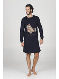 Camicia da notte uomo, linea "orso"