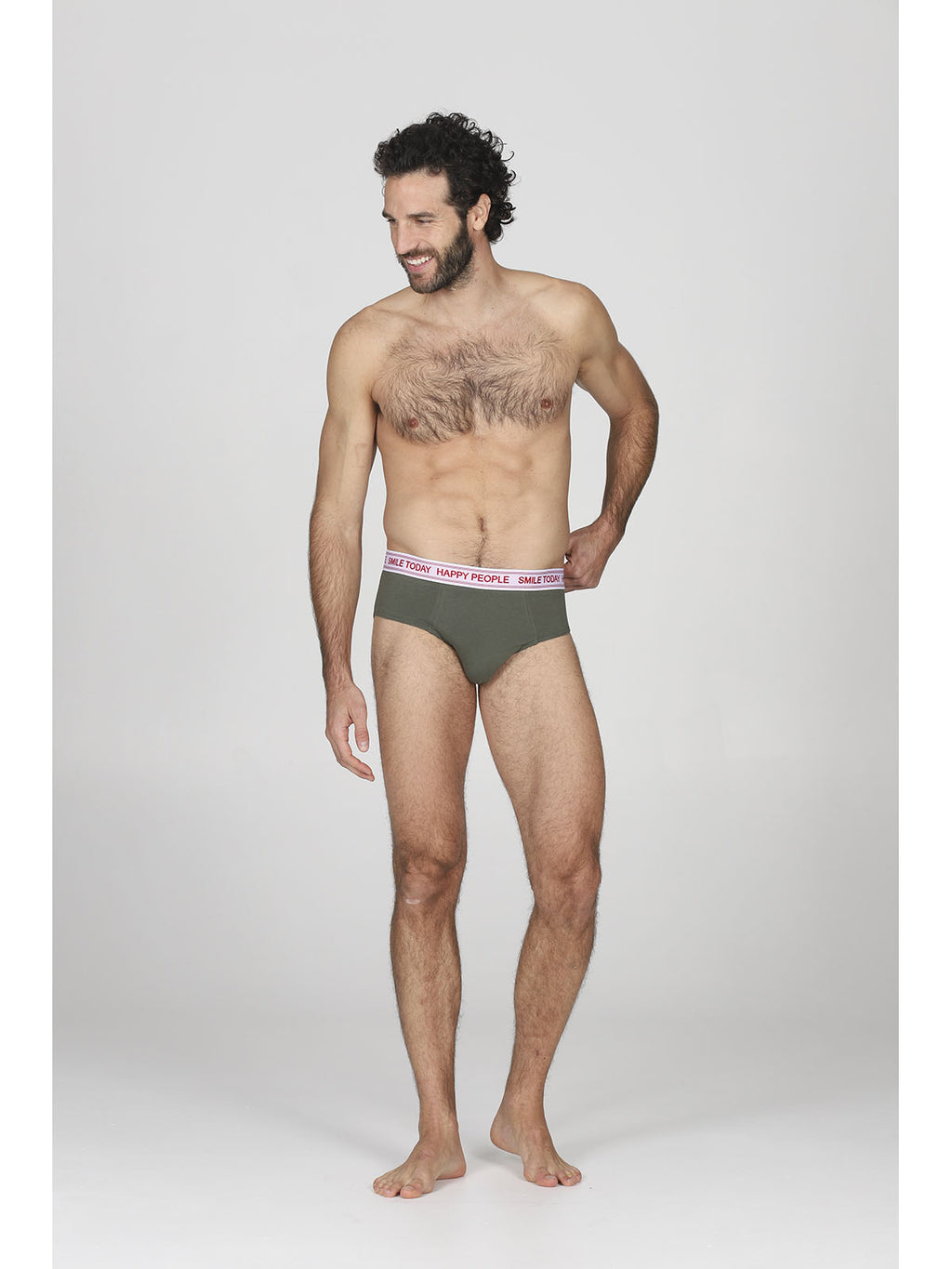 Slip bi-pack uomo in cotone elasticizzato blu, inizia in allegria le tue giornate!