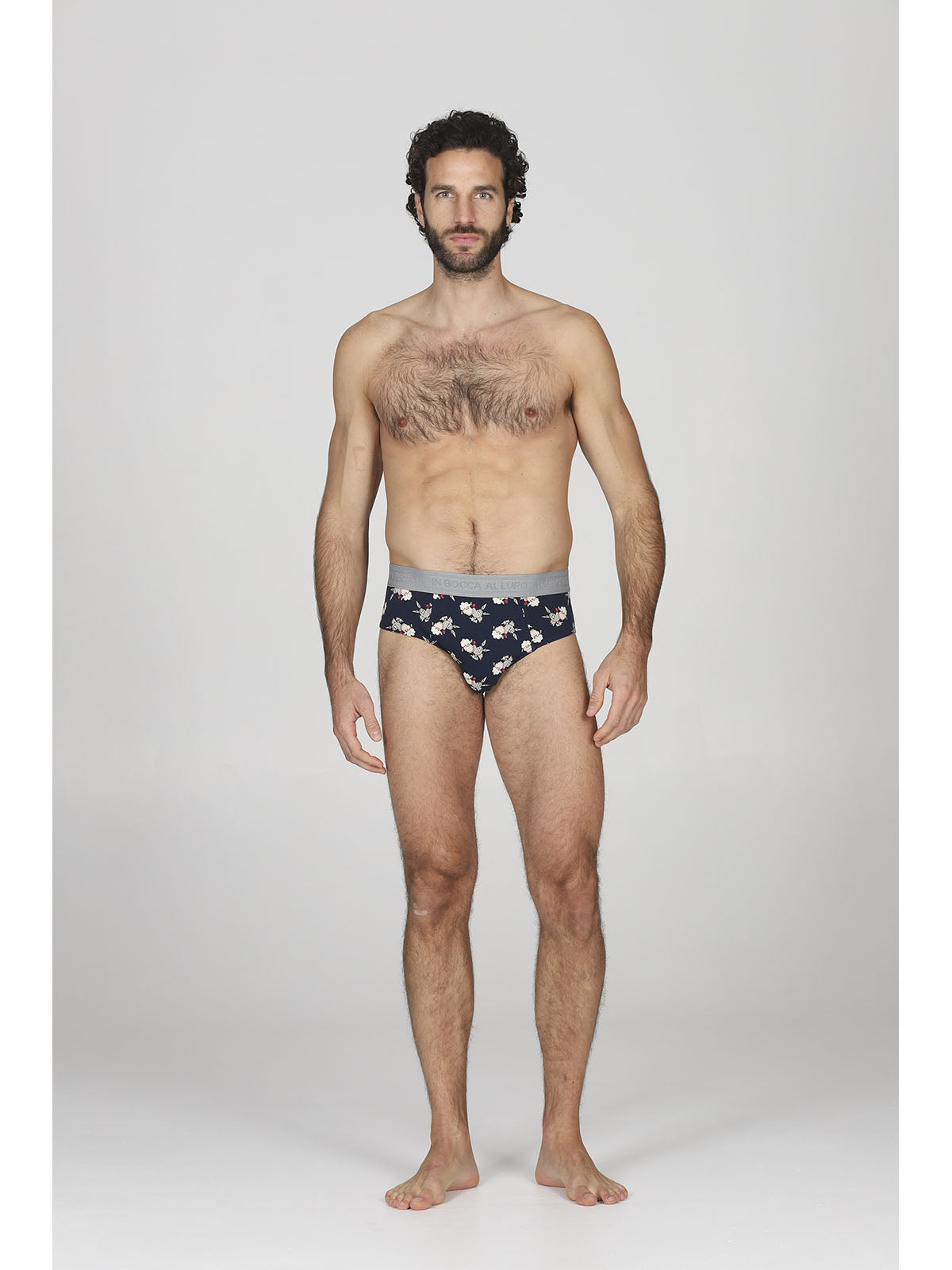 Slip bi-pack uomo in cotone elasticizzato bianco, inizia in allegria le tue giornate!