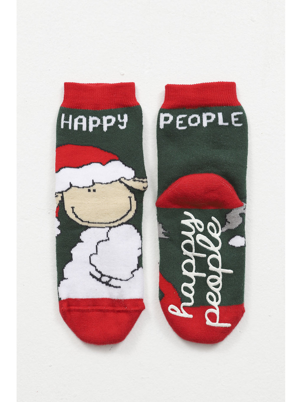 Calze antiscivolo natalizie donna. idea regalo, 80% cotone
