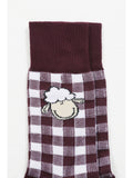 Calze in caldo cotone da donna. comfort e allegria, 80% cotone