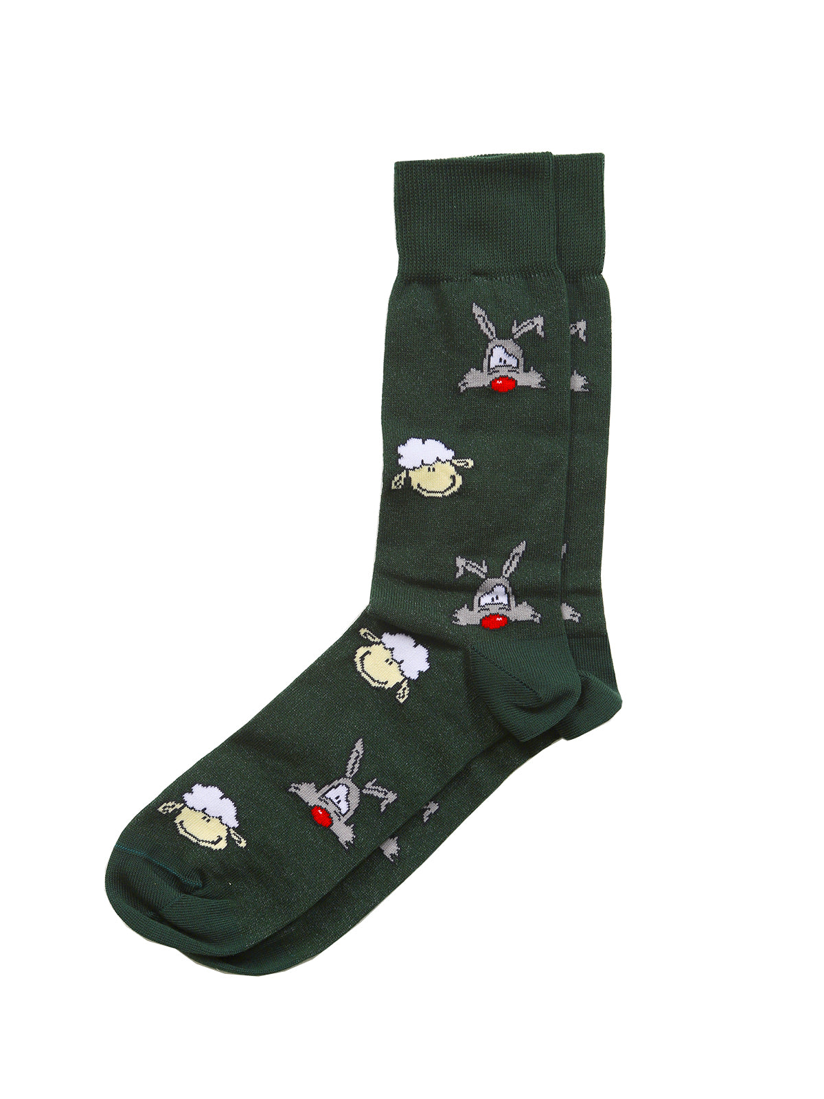 Calze in caldo cotone da uomo. comfort e allegria, 80% cotone