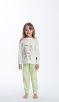 PIGIAMA SERAFINO BIMBA - VICHY VERDE WMN