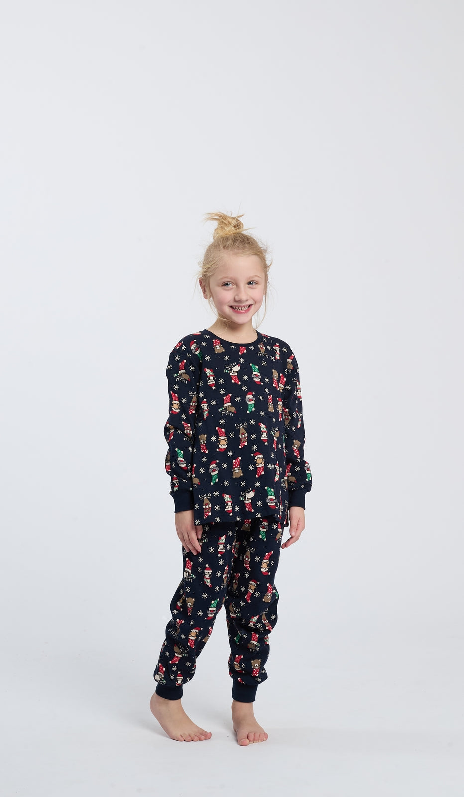 Pigiama Girocollo Bimba Prenatale Comodo e Morbido per Tutta la Famiglia