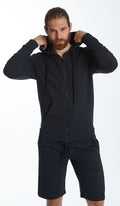 FELPA FULL ZIP - CAPPUCCIO LEISURE UOMO