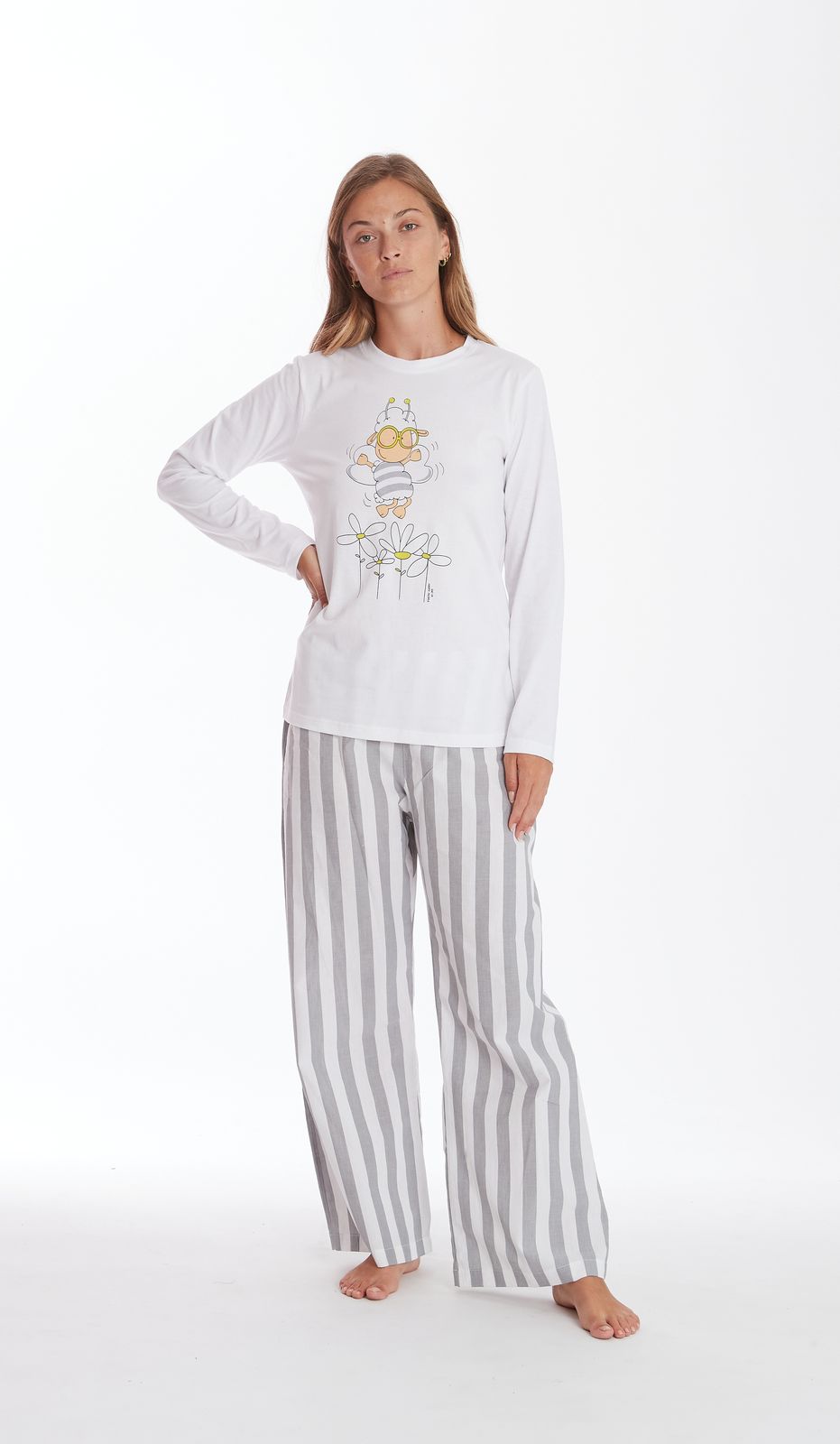 Pigiama Girocollo Donna - Tela Woman
