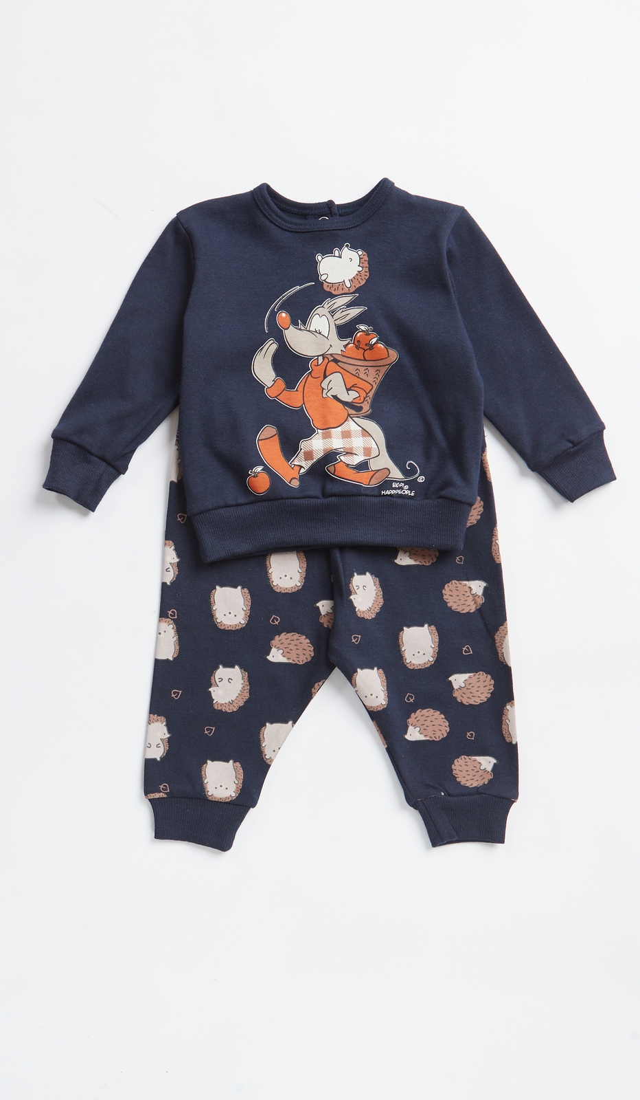 Pigiama Baby RICCIO Uomo 100% Cotone: Comfort Totale per la Notte