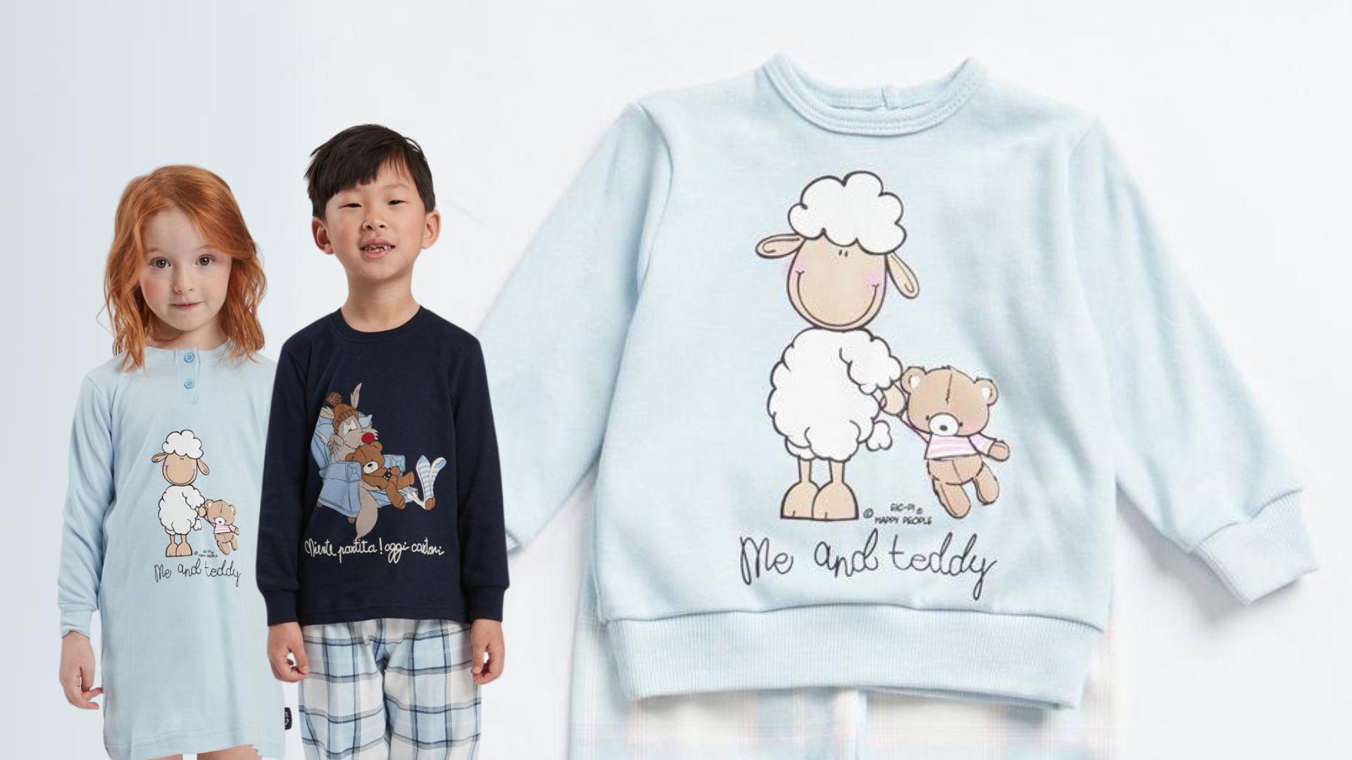 Me & Teddy: Pigiami in Cotone per un Inverno Perfetto in Famiglia